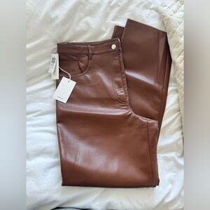 Aritzia Melina Leather pants